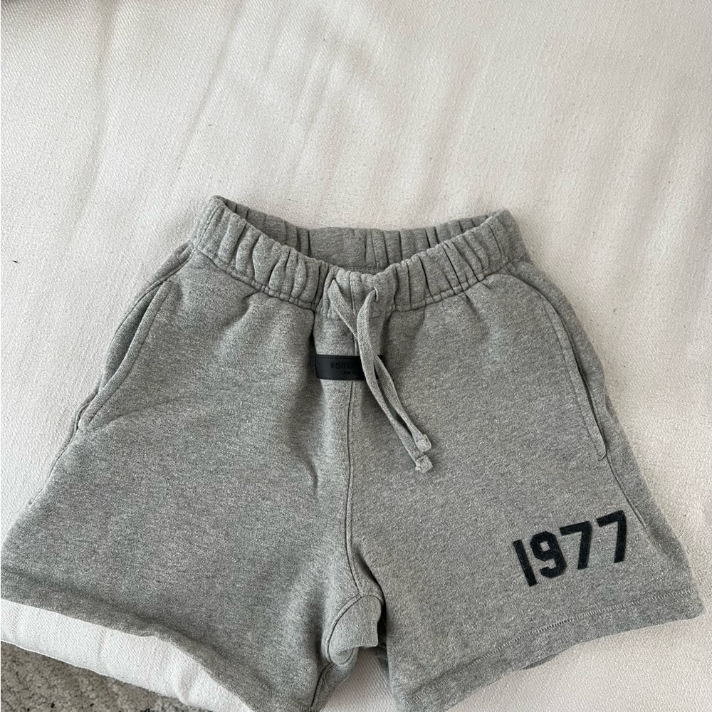 Essentials Heather Gray Sweatshorts